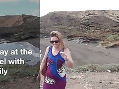 एक दिन एक रियल शौकिया गृहिणी और milf के साथ होटल में