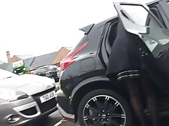 सह सेशन कार पार्क milf गर्म पैर